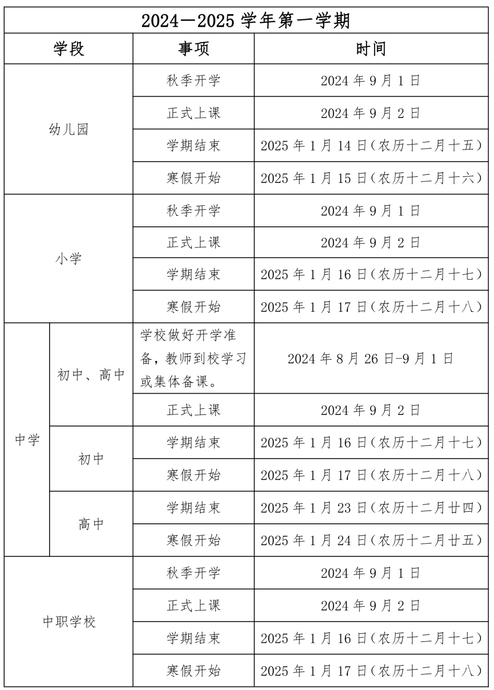 下學(xué)期開(kāi)學(xué)時(shí)間定了!泉州新學(xué)年校歷安排發(fā)布!(含中職)